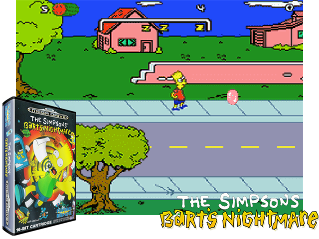 Simpsons, The - Bart's Nightmare (UE) (REV02) [!]